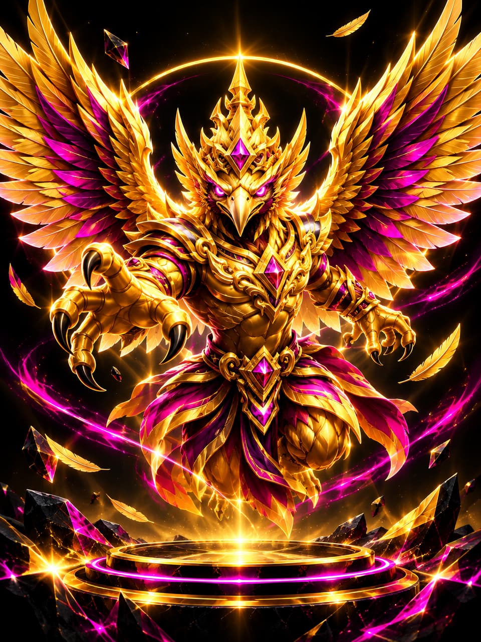 ภาพเกม JL Fortune Garuda 500 ที่ออกแบบใหม่สำหรับ pk789 - พีเค789